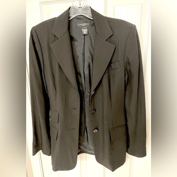 Club Monaco Jackets & Blazers - Club Monaco Women’s Black Blazer Size 4